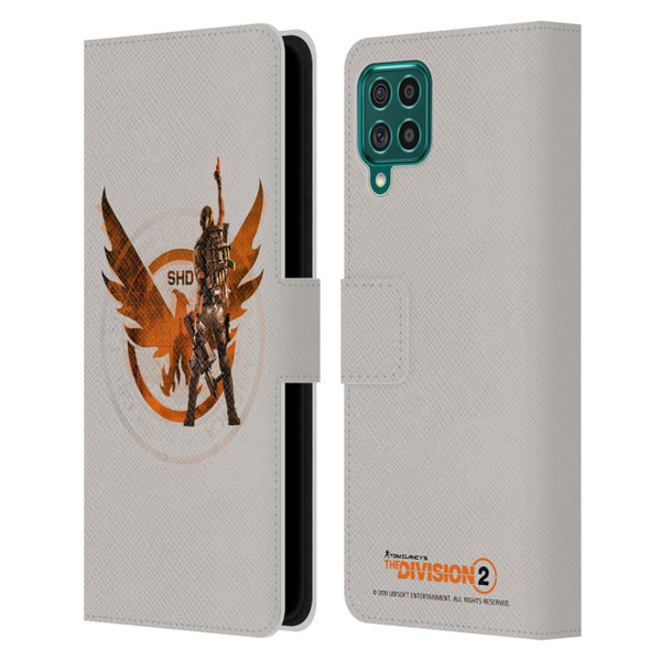 Tom Clancy's The Division 2 Characters Female Agent 2 Leather Book Wallet Case Cover For Samsung Galaxy F62 (2021)