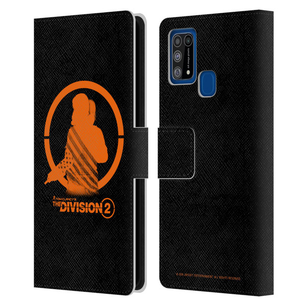 Tom Clancy's The Division 2 Characters Female Agent Leather Book Wallet Case Cover For Samsung Galaxy M31 (2020)