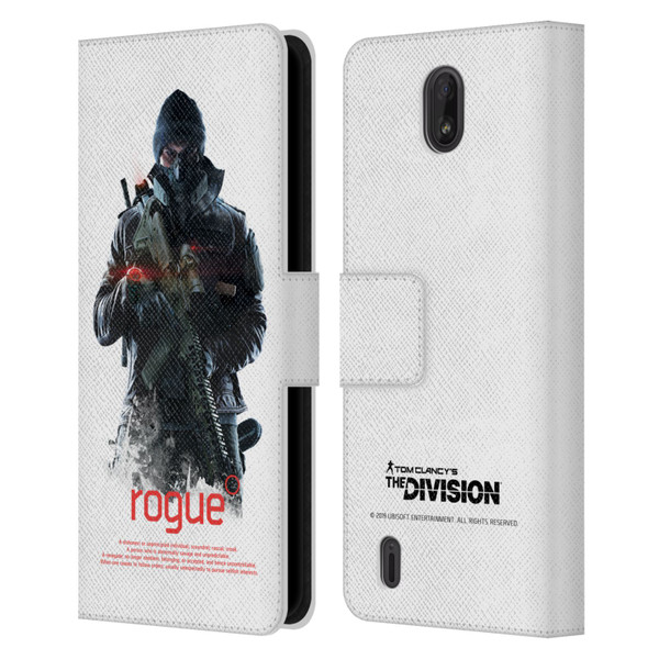 Tom Clancy's The Division Dark Zone Rouge 2 Leather Book Wallet Case Cover For Nokia C01 Plus/C1 2nd Edition