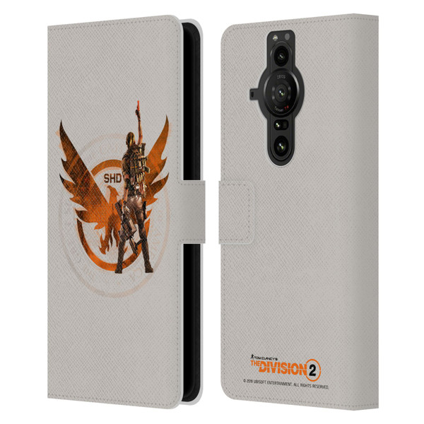 Tom Clancy's The Division 2 Characters Female Agent 2 Leather Book Wallet Case Cover For Sony Xperia Pro-I