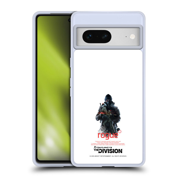 Tom Clancy's The Division Dark Zone Rouge 2 Soft Gel Case for Google Pixel 7