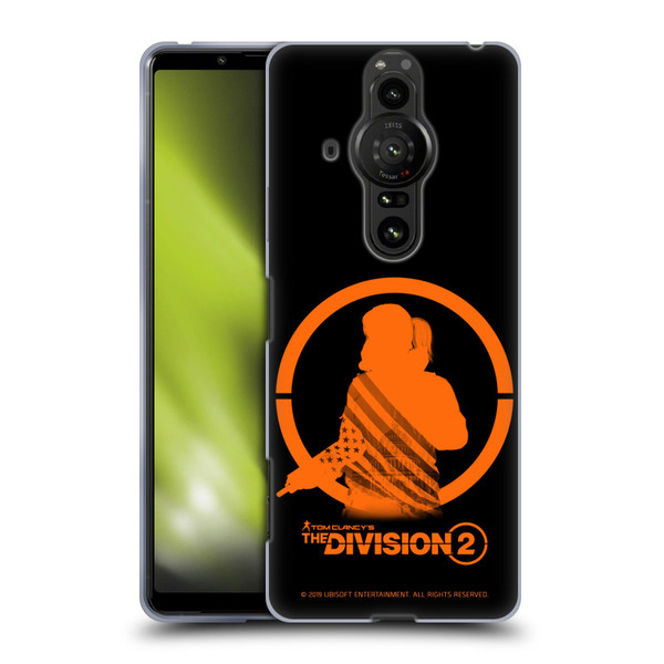Tom Clancy's The Division 2 Characters Female Agent Soft Gel Case for Sony Xperia Pro-I