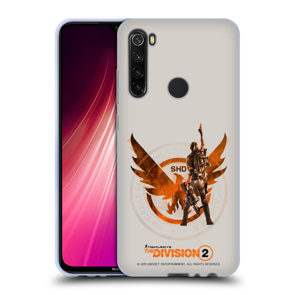 Tom Clancy's The Division 2 Characters Female Agent 2 Soft Gel Case for Xiaomi Redmi Note 8T