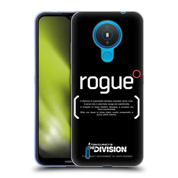 Tom Clancy's The Division Dark Zone Rouge 1 Soft Gel Case for Nokia 1.4