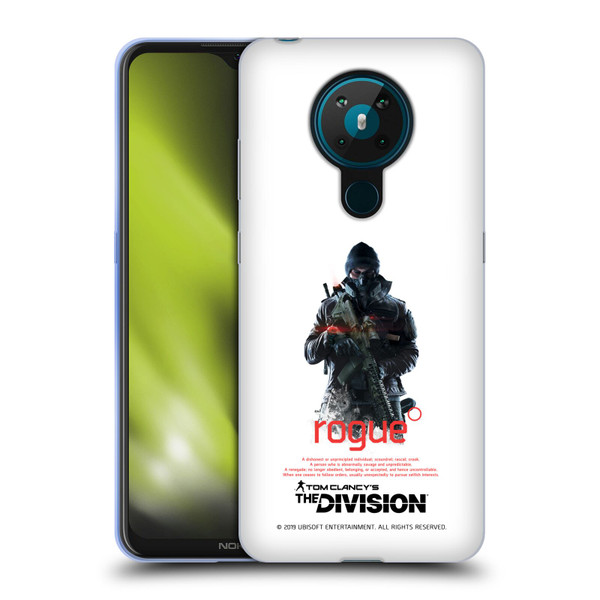 Tom Clancy's The Division Dark Zone Rouge 2 Soft Gel Case for Nokia 5.3