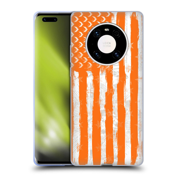 Tom Clancy's The Division 2 Key Art American Flag Soft Gel Case for Huawei Mate 40 Pro 5G