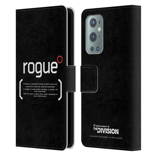 Tom Clancy's The Division Dark Zone Rouge 1 Leather Book Wallet Case Cover For OnePlus 9