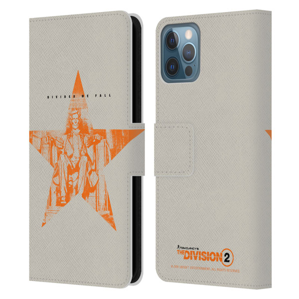 Tom Clancy's The Division 2 Key Art Lincoln Leather Book Wallet Case Cover For Apple iPhone 12 / iPhone 12 Pro