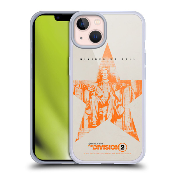 Tom Clancy's The Division 2 Key Art Lincoln Soft Gel Case for Apple iPhone 13