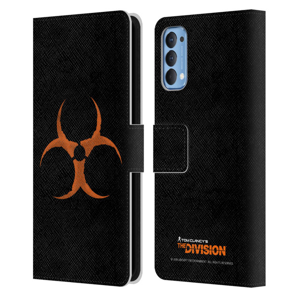 Tom Clancy's The Division Dark Zone Virus Leather Book Wallet Case Cover For OPPO Reno 4 5G