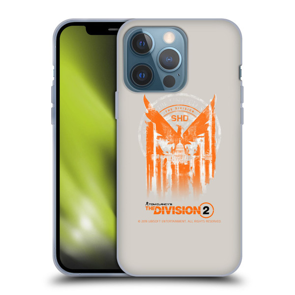 Tom Clancy's The Division 2 Key Art Phoenix Capitol Building Soft Gel Case for Apple iPhone 13 Pro
