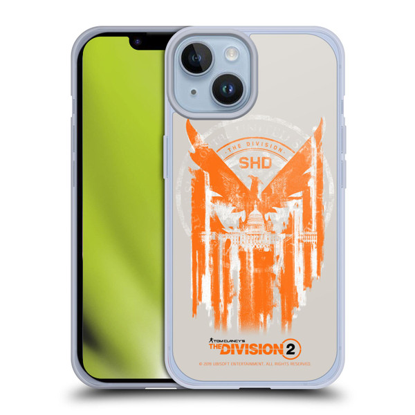 Tom Clancy's The Division 2 Key Art Phoenix Capitol Building Soft Gel Case for Apple iPhone 14