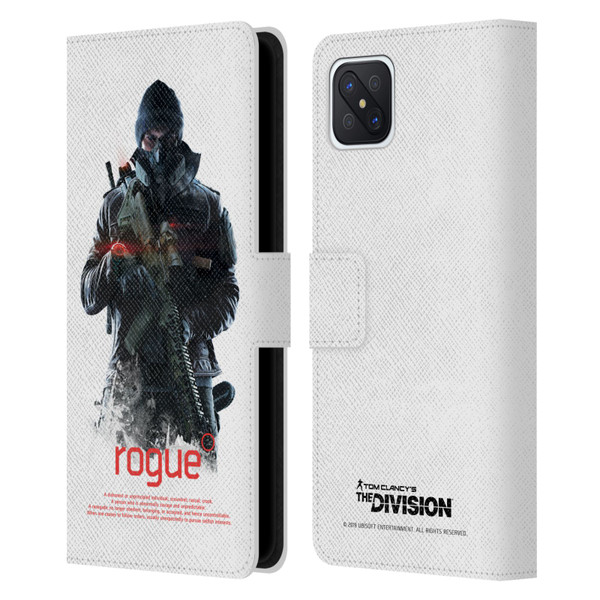 Tom Clancy's The Division Dark Zone Rouge 2 Leather Book Wallet Case Cover For OPPO Reno4 Z 5G