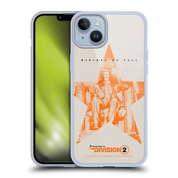 Tom Clancy's The Division 2 Key Art Lincoln Soft Gel Case for Apple iPhone 14 Plus