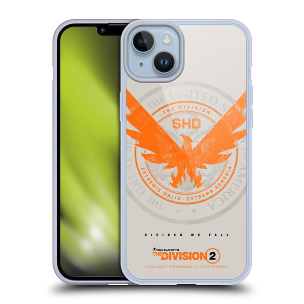 Tom Clancy's The Division 2 Key Art Phoenix US Seal Soft Gel Case for Apple iPhone 14 Plus