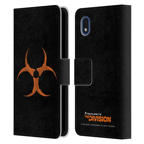 Tom Clancy's The Division Dark Zone Virus Leather Book Wallet Case Cover For Samsung Galaxy A01 Core (2020)