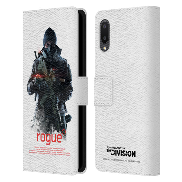 Tom Clancy's The Division Dark Zone Rouge 2 Leather Book Wallet Case Cover For Samsung Galaxy A02/M02 (2021)