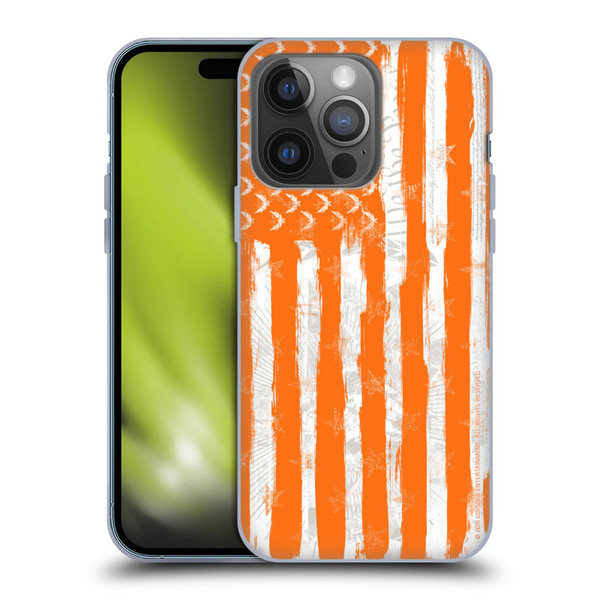 Tom Clancy's The Division 2 Key Art American Flag Soft Gel Case for Apple iPhone 14 Pro