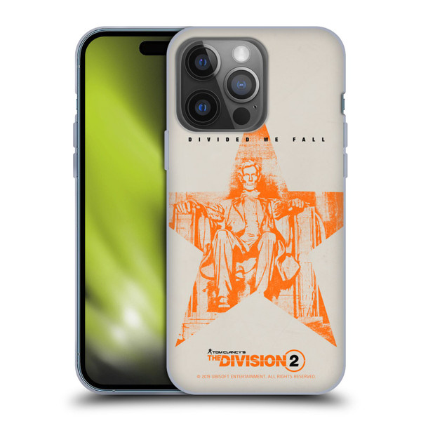 Tom Clancy's The Division 2 Key Art Lincoln Soft Gel Case for Apple iPhone 14 Pro