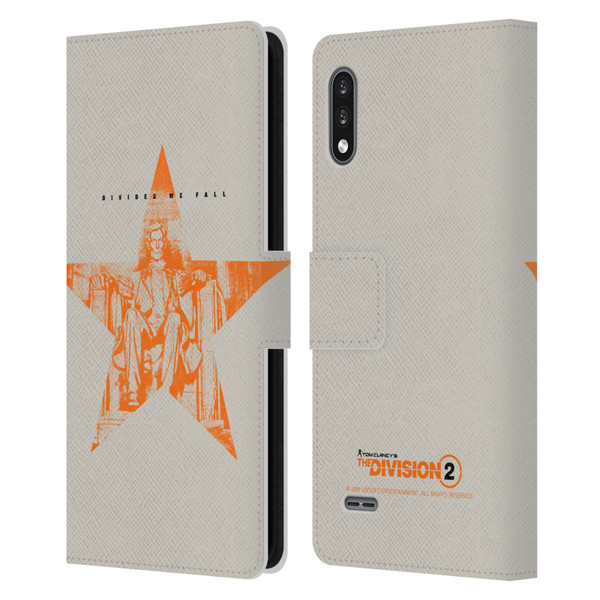 Tom Clancy's The Division 2 Key Art Lincoln Leather Book Wallet Case Cover For LG K22