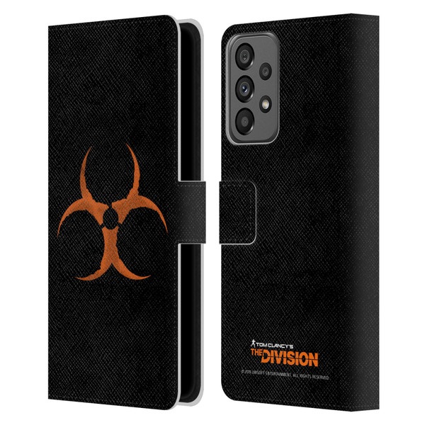 Tom Clancy's The Division Dark Zone Virus Leather Book Wallet Case Cover For Samsung Galaxy A73 5G (2022)