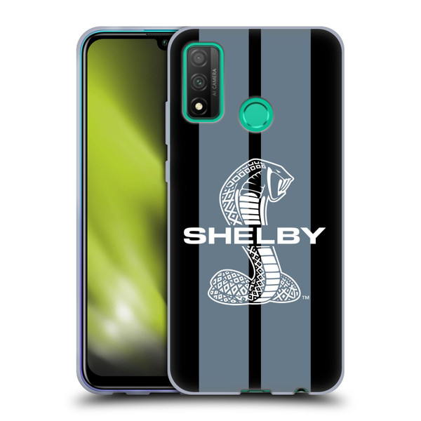 Shelby Car Graphics Gray Soft Gel Case for Huawei P Smart (2020)