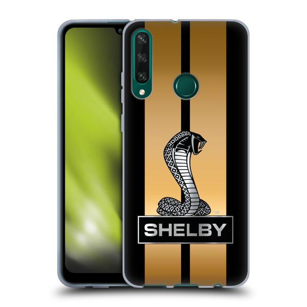 Shelby Car Graphics Gold Soft Gel Case for Huawei Y6p