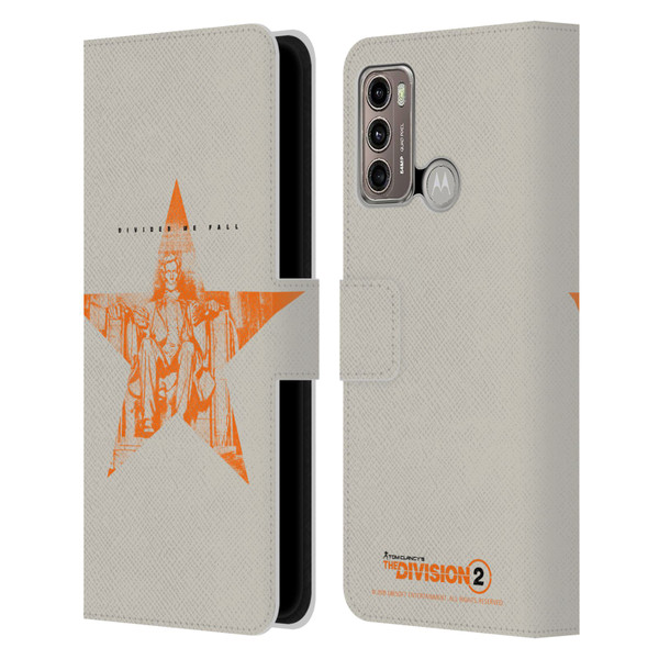 Tom Clancy's The Division 2 Key Art Lincoln Leather Book Wallet Case Cover For Motorola Moto G60 / Moto G40 Fusion