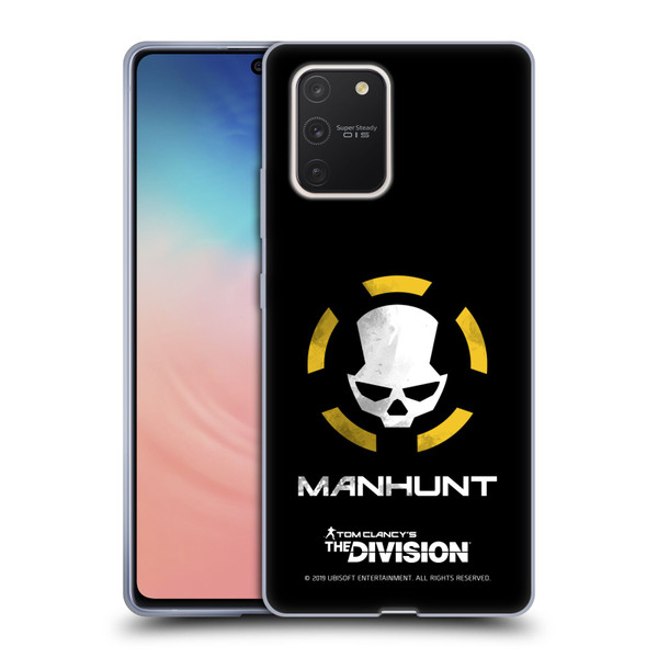 Tom Clancy's The Division Dark Zone Manhunt Logo Soft Gel Case for Samsung Galaxy S10 Lite