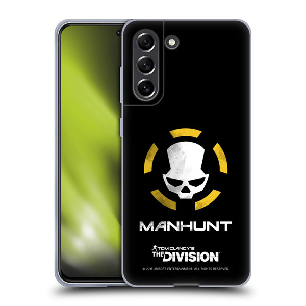 Tom Clancy's The Division Dark Zone Manhunt Logo Soft Gel Case for Samsung Galaxy S21 FE 5G