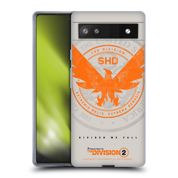 Tom Clancy's The Division 2 Key Art Phoenix US Seal Soft Gel Case for Google Pixel 6a