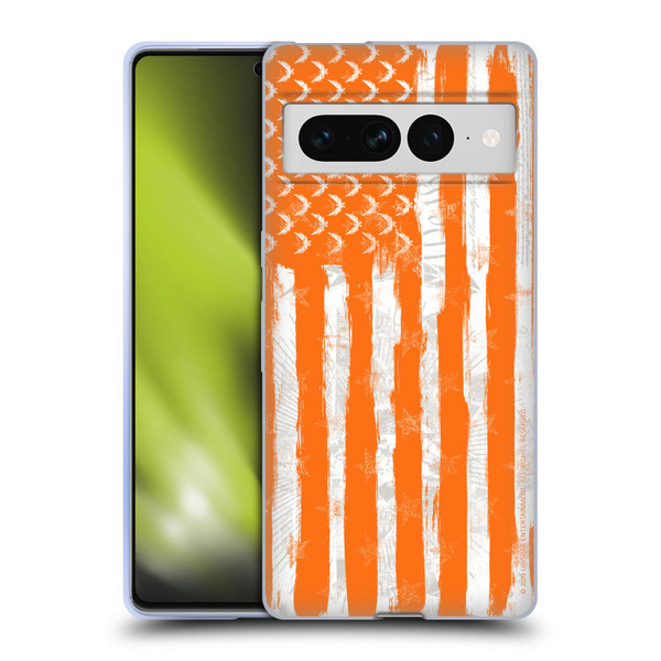 Tom Clancy's The Division 2 Key Art American Flag Soft Gel Case for Google Pixel 7 Pro