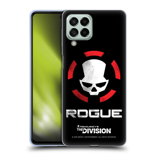 Tom Clancy's The Division Dark Zone Rouge Logo Soft Gel Case for Samsung Galaxy M53 (2022)