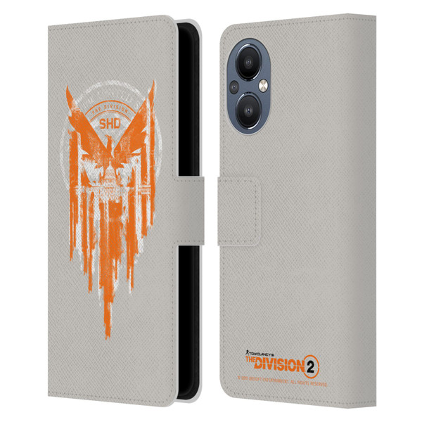 Tom Clancy's The Division 2 Key Art Phoenix Capitol Building Leather Book Wallet Case Cover For OnePlus Nord N20 5G