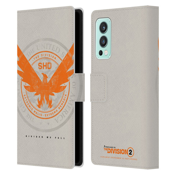 Tom Clancy's The Division 2 Key Art Phoenix US Seal Leather Book Wallet Case Cover For OnePlus Nord 2 5G
