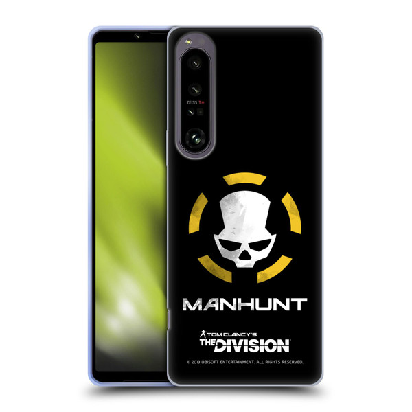 Tom Clancy's The Division Dark Zone Manhunt Logo Soft Gel Case for Sony Xperia 1 IV