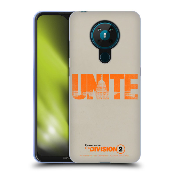 Tom Clancy's The Division 2 Key Art Unite Soft Gel Case for Nokia 5.3