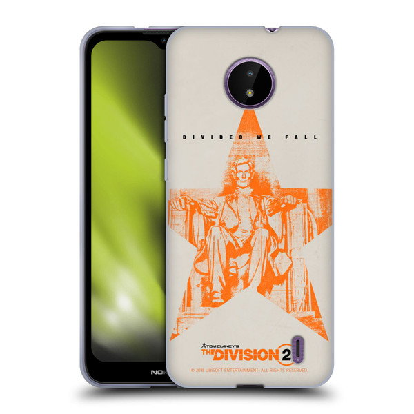 Tom Clancy's The Division 2 Key Art Lincoln Soft Gel Case for Nokia C10 / C20