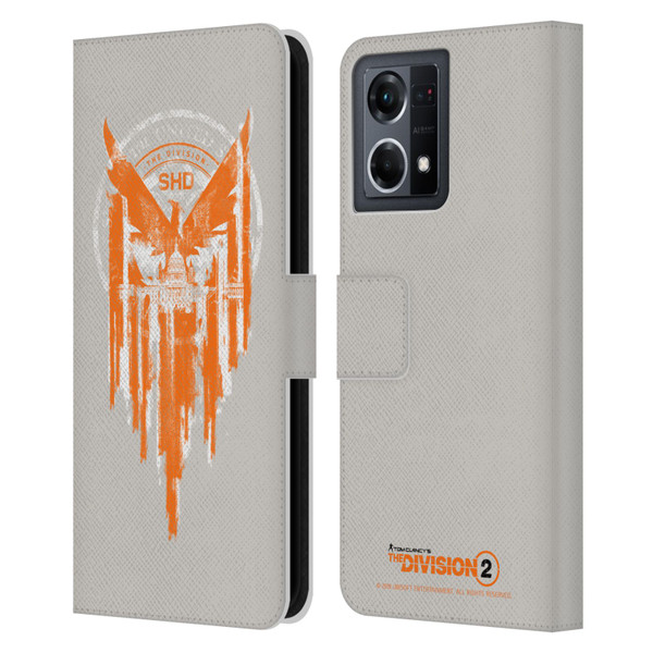 Tom Clancy's The Division 2 Key Art Phoenix Capitol Building Leather Book Wallet Case Cover For OPPO Reno8 4G