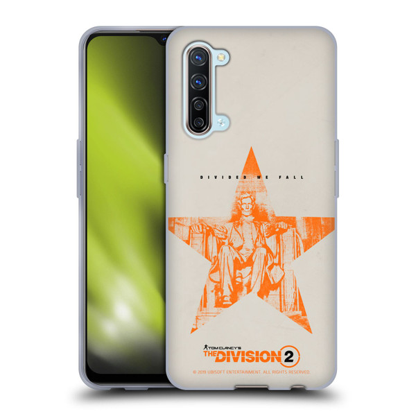 Tom Clancy's The Division 2 Key Art Lincoln Soft Gel Case for OPPO Find X2 Lite 5G