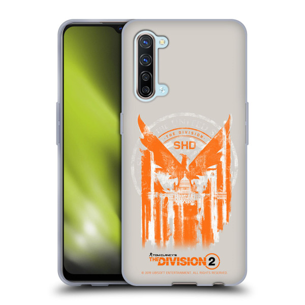 Tom Clancy's The Division 2 Key Art Phoenix Capitol Building Soft Gel Case for OPPO Find X2 Lite 5G