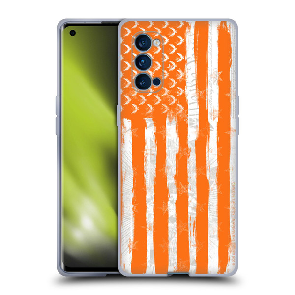 Tom Clancy's The Division 2 Key Art American Flag Soft Gel Case for OPPO Reno 4 Pro 5G