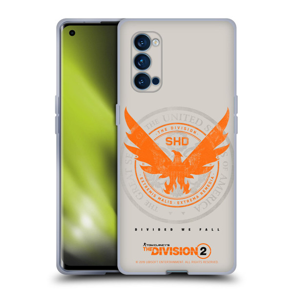 Tom Clancy's The Division 2 Key Art Phoenix US Seal Soft Gel Case for OPPO Reno 4 Pro 5G