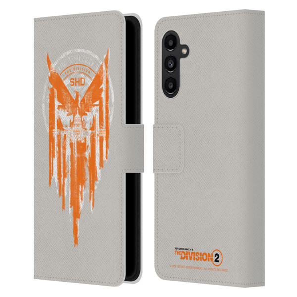 Tom Clancy's The Division 2 Key Art Phoenix Capitol Building Leather Book Wallet Case Cover For Samsung Galaxy A13 5G (2021)