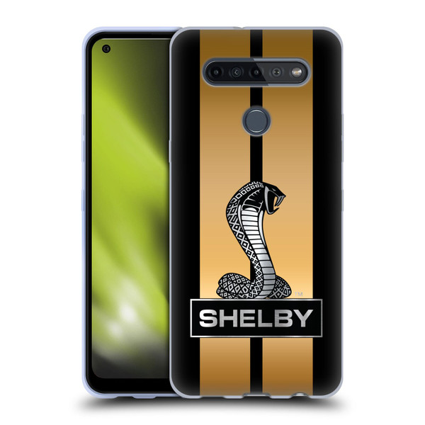 Shelby Car Graphics Gold Soft Gel Case for LG K51S