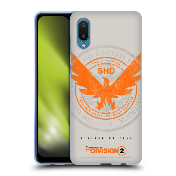 Tom Clancy's The Division 2 Key Art Phoenix US Seal Soft Gel Case for Samsung Galaxy A02/M02 (2021)