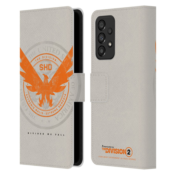 Tom Clancy's The Division 2 Key Art Phoenix US Seal Leather Book Wallet Case Cover For Samsung Galaxy A33 5G (2022)