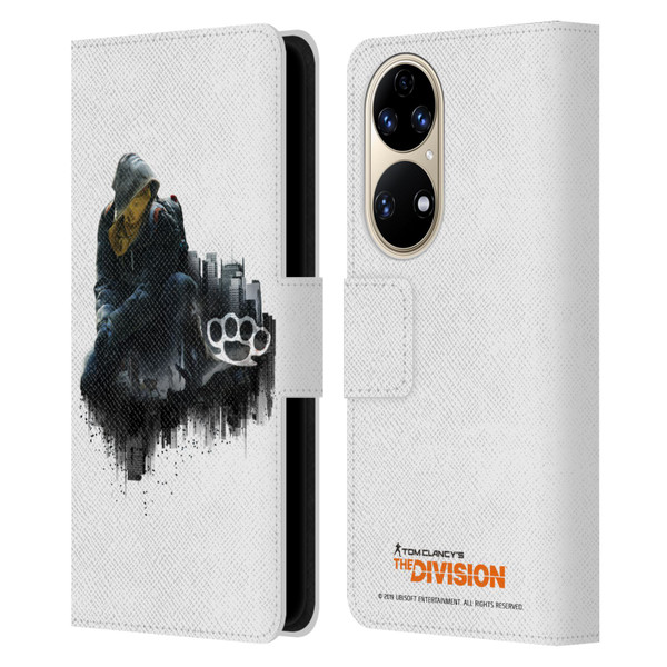Tom Clancy's The Division Factions Rioters Leather Book Wallet Case Cover For Huawei P50