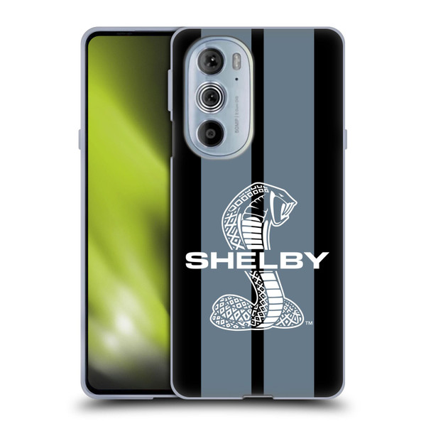 Shelby Car Graphics Gray Soft Gel Case for Motorola Edge X30