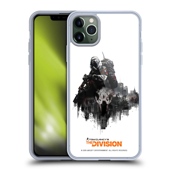 Tom Clancy's The Division Factions Last Man Batallion Soft Gel Case for Apple iPhone 11 Pro Max